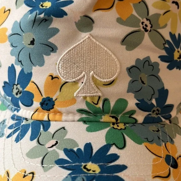 NWT Kate Spade Floral Printed Baseball Cap/Hat - Picture 2 of 9